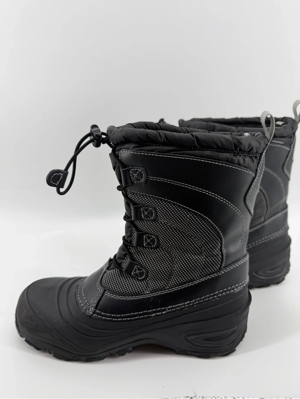 The North Face Alpenglow IV Waterproof Black Winter Snow Boots Ski Gorpcore Sz6